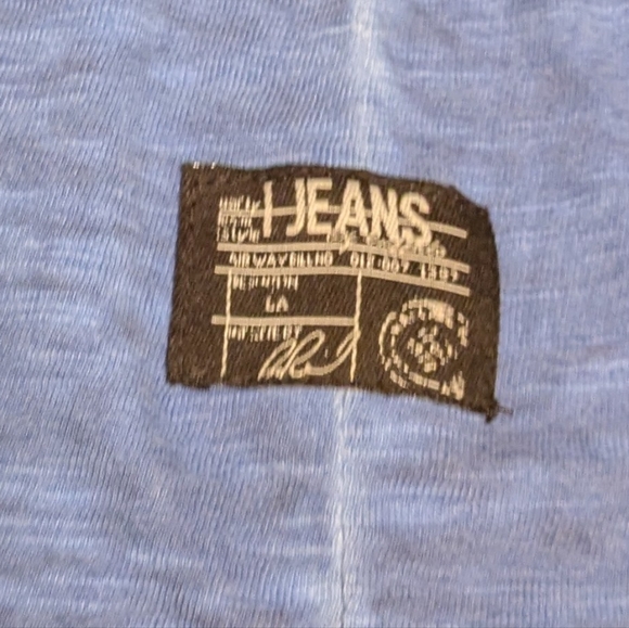 Jeans By Buffalo 3 Button Design Grey Short Sleeve Tee Mens Medium - Picture 4 of 6